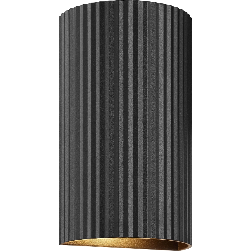 Brilliant - Wandleuchte UNDULA 2xGU10/10W/230V schwarz