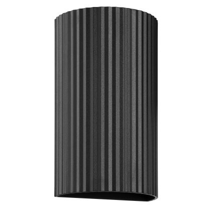 Brilliant - Wandleuchte UNDULA 2xGU10/10W/230V schwarz