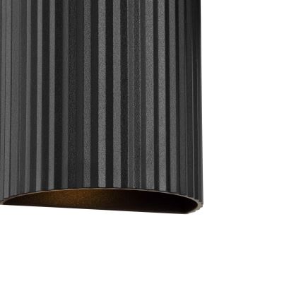 Brilliant - Wandleuchte UNDULA 2xGU10/10W/230V schwarz