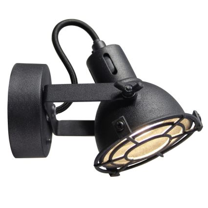 Brilliant - Wandspot JESPER 1xGU10/5W/230V schwarz