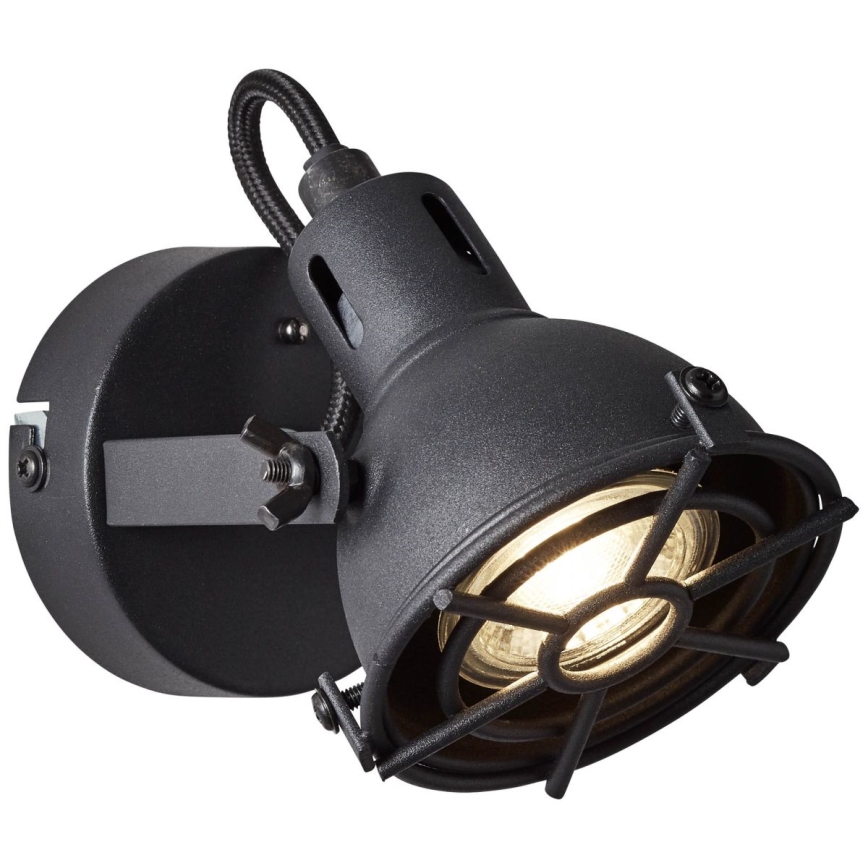 Brilliant - Wandspot JESPER 1xGU10/5W/230V schwarz