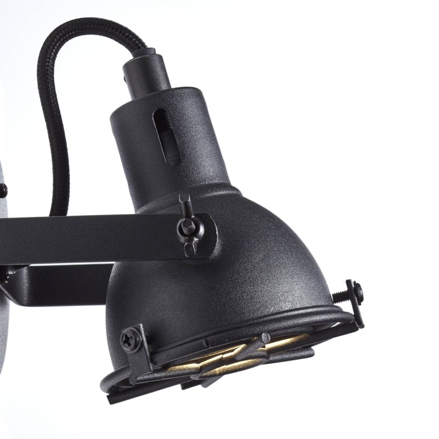Brilliant - Wandspot JESPER 1xGU10/5W/230V schwarz