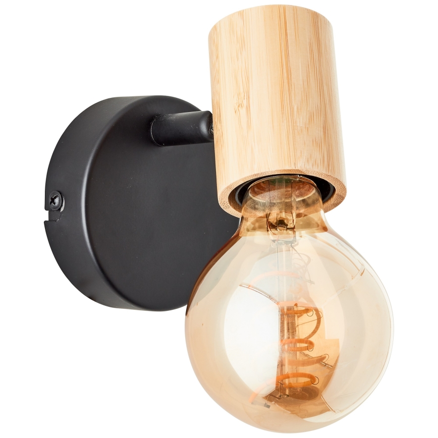 Brilliant - Wandspot KERRY 1xE27/40W/230V Bambus