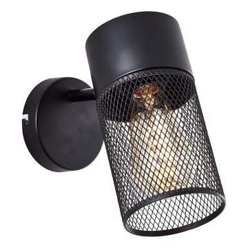 Brilliant - Wandstrahler KAMOLO 1xE27/40W/230V schwarz