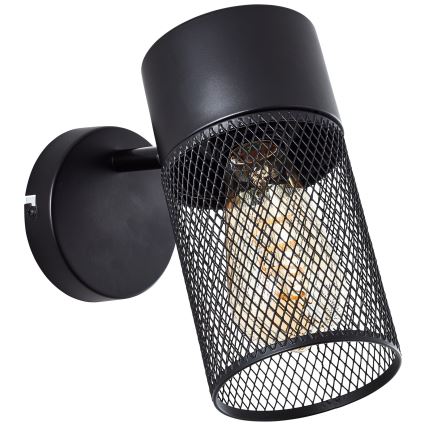 Brilliant - Wandstrahler KAMOLO 1xE27/40W/230V schwarz