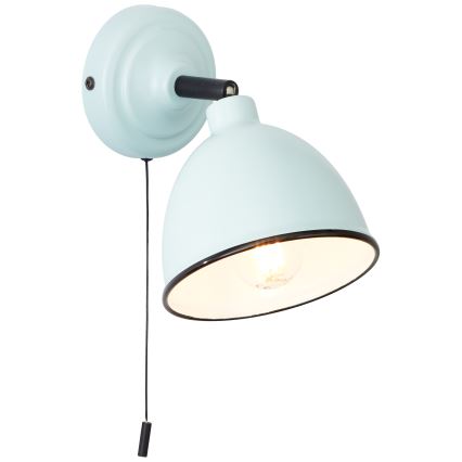 Brilliant - Wandstrahler TELIO 1xE14/28W/230V blau