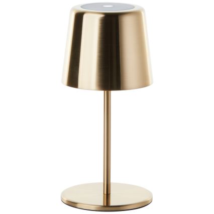 Brilliant - LED dimmbare Touch-Außenleuchte XAANA LED/4W/5V 3000/4000/6500K 2600 mAh IP44 gold