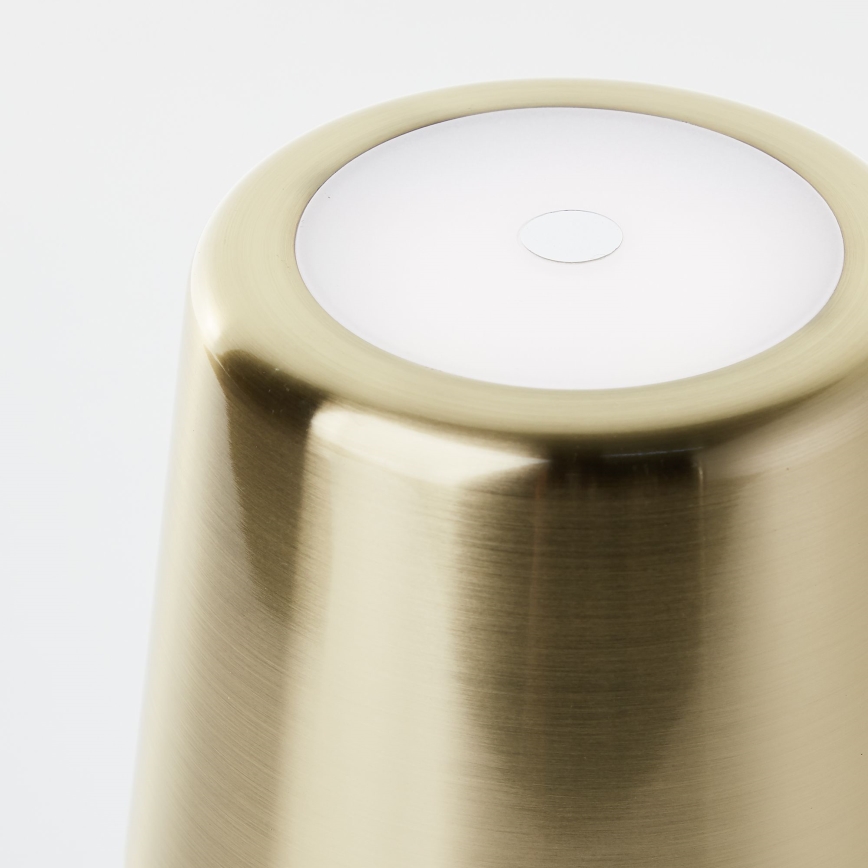 Brilliant - LED dimmbare Touch-Außenleuchte XAANA LED/4W/5V 3000/4000/6500K 2600 mAh IP44 gold