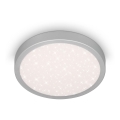 Brilo 3649-014 - LED-Deckenleuchte für das Badezimmer RUNA LED/18,5W/230V IP44 silbern