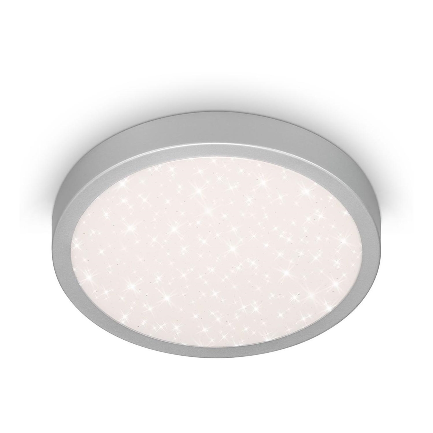 Brilo 3649-014 - LED-Deckenleuchte für das Badezimmer RUNA LED/18,5W/230V IP44 silbern