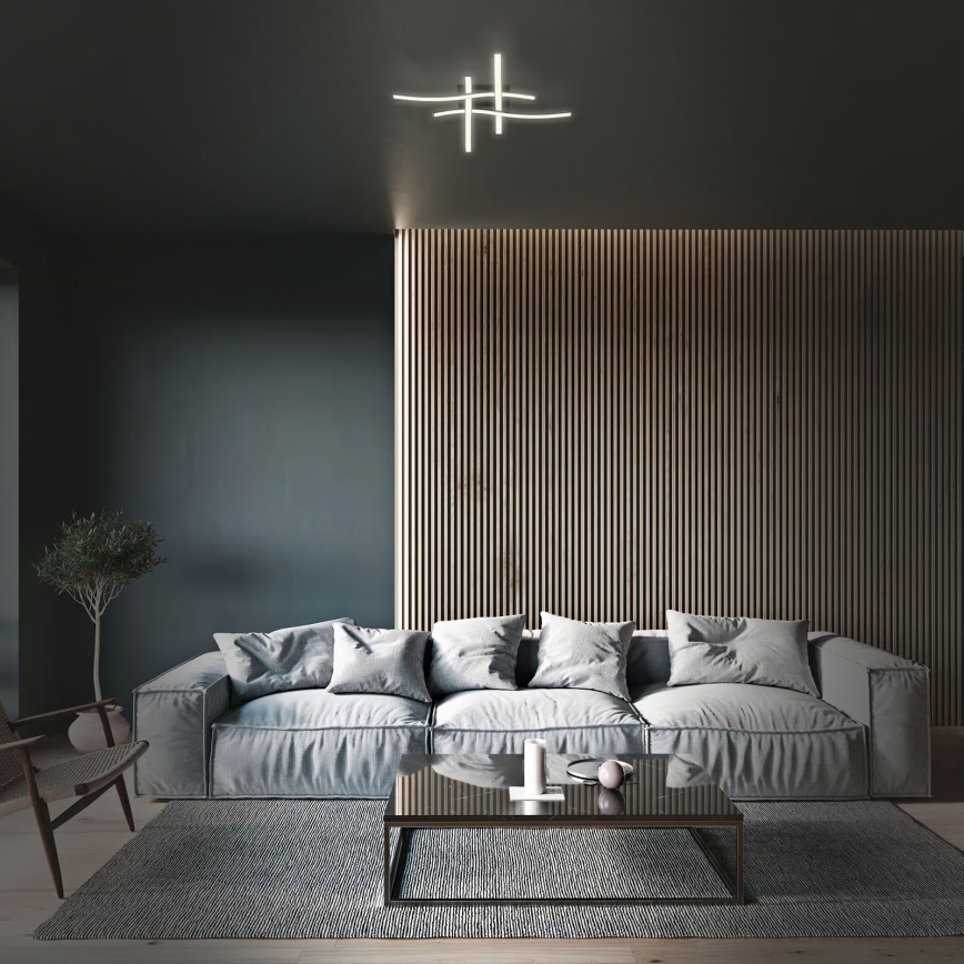 Brilo 3677-045 - LED-Deckenleuchte LED/14,4W/230V schwarz