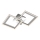 Brilo - Dimmbare LED-Aufbauleuchte FRAME 2xLED/11W/230V
