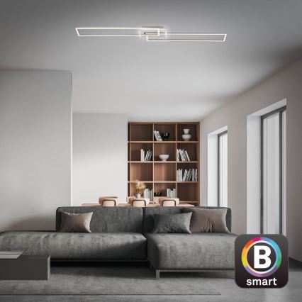 Brilo - Dimmbare LED-Aufbauleuchte FRAME 2xLED/20W/230V 2700-6500K Wi-Fi Tuya + Fernbedienung