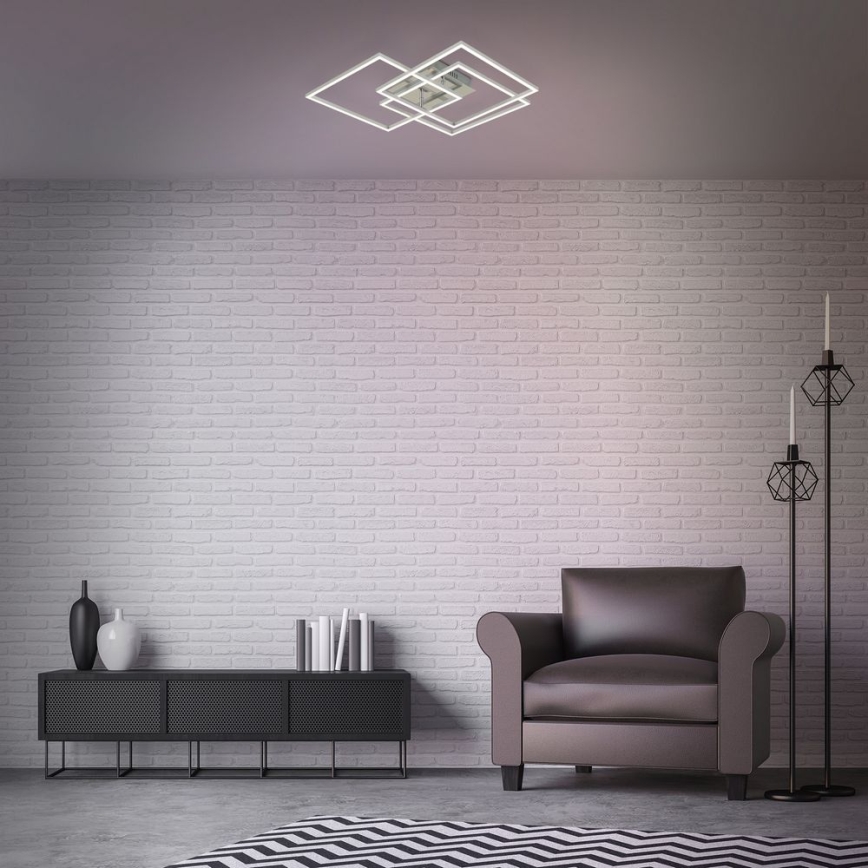 Brilo - Dimmbare LED-Aufbauleuchte FRAME LED/40W/230V 2700-5000K Wi-Fi Tuya + Fernbedienung