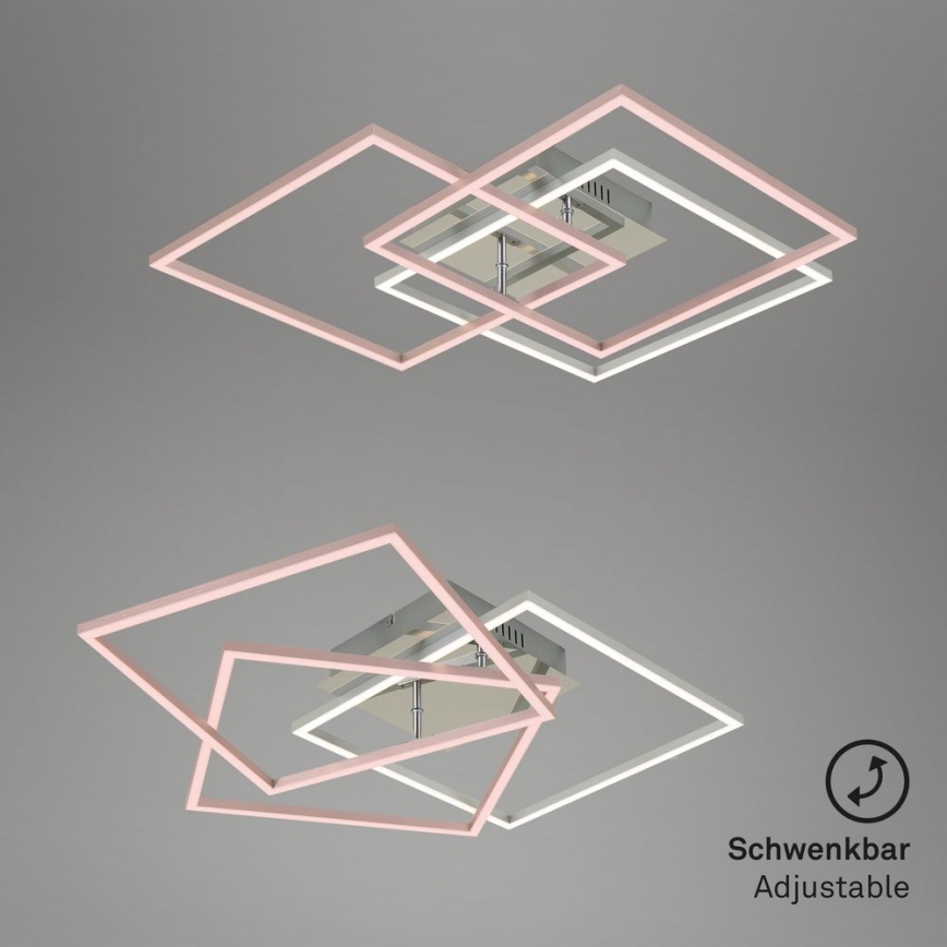 Brilo - Dimmbare LED-Aufbauleuchte FRAME LED/40W/230V 2700-5000K Wi-Fi Tuya + Fernbedienung