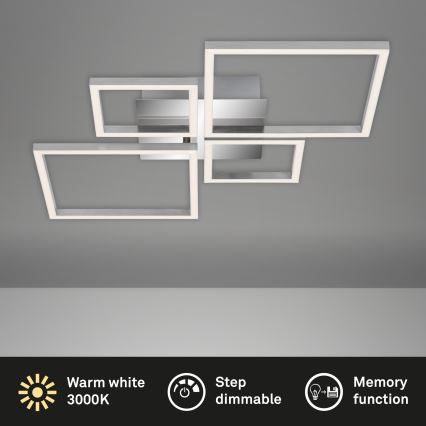 Brilo - Dimmbare LED-Aufbauleuchte FRAME LED/44W/230V