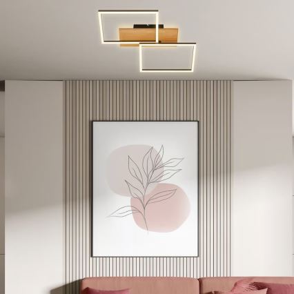 Brilo - Dimmbare LED-Deckenleuchte CORNICE LED/30W/230V 3000K