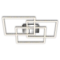 Brilo - Dimmbare LED-Deckenleuchte FRAME LED/57W/230V 3000K matt Chrom