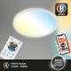 Brilo - Dimmbare LED-Deckenleuchte SLIM LED/22W/230V 2700-6500K Wi-Fi Tuya + Fernbedienung