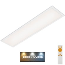 Brilo - Dimmbare LED-Deckenleuchte SLIM LED/24W/230V 3000-6500K 100x25 cm + Fernbedienung