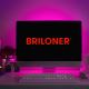 Brilo - Dimmbarer LED-RGB-Streifen 6,6m LED/6W/USB + Fernbedienung