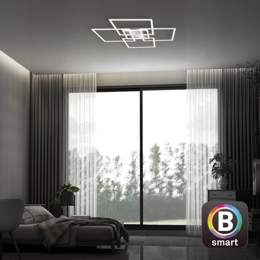 Brilo - LED dimmbare Deckenleuchte FRAME LED/50W/230V 2700-6500K Wi-Fi Tuya + Fernbedienung