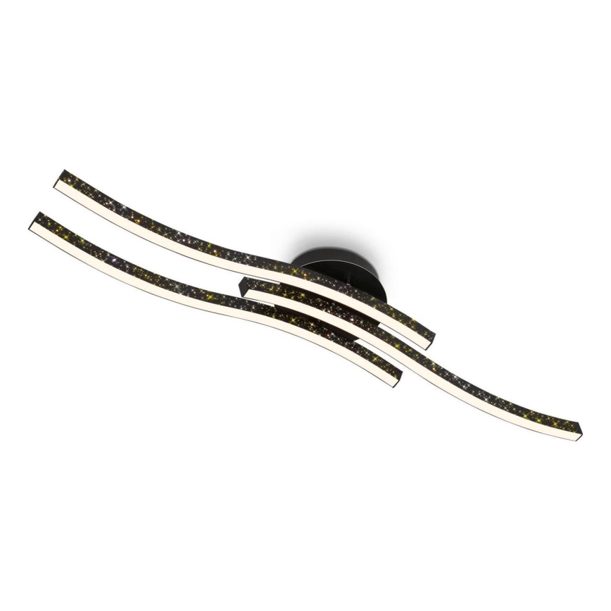 Brilo - LED-Deckenleuchte LED/19W/230V 3000K schwarz