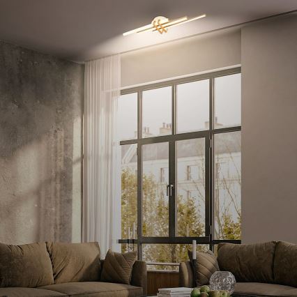 Brilo - LED-Deckenleuchte TINKA LED/21W/230V 3000K kupferfarben