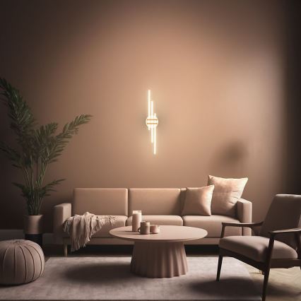 Brilo - LED-Deckenleuchte TINKA LED/21W/230V 3000K kupferfarben