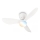 Brilo - LED dimmbarer Deckenventilator LUFITO LED/15W/230V 3000/4000/6000K weiß + Fernbedienung