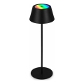 Brilo - LED RGB dimmbar, wiederaufladbare Touch-Tischlampe für den Außenbereich KIKI LED/2,6W/5V IP44 2600 mAh schwarz