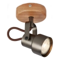 Brilo - LED-Spot TAHUN 1xGU10/5W/230V 3000K braun