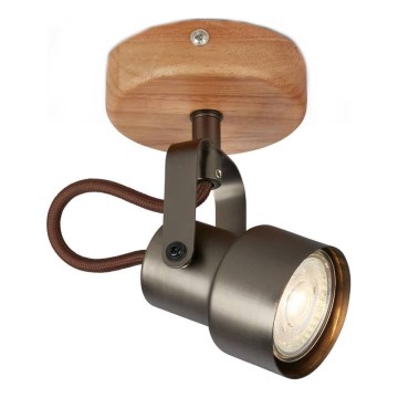 Brilo - LED-Spot TAHUN 1xGU10/5W/230V 3000K braun