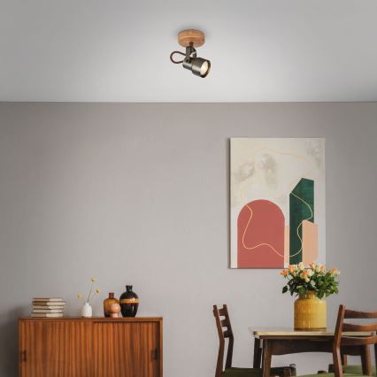 Brilo - LED-Spot TAHUN 1xGU10/5W/230V 3000K braun