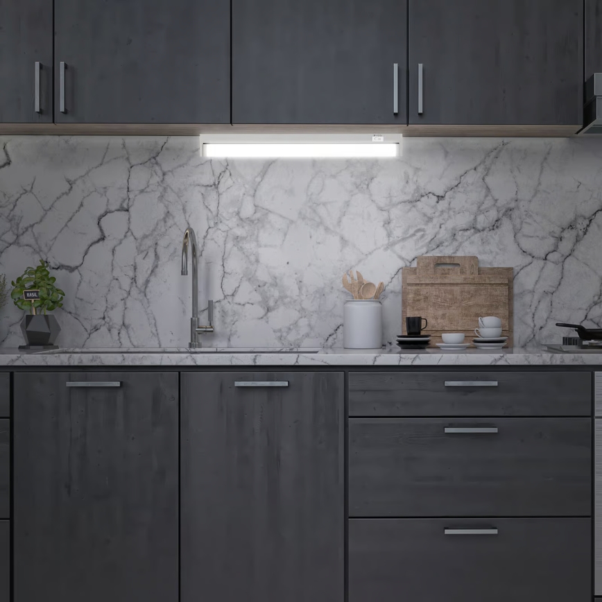 Brilo - LED-Unterbauleuchte LED/6W/230V 2700/4000/6500K 54,5 cm silber