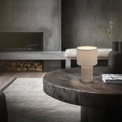 Brilo - Tischlampe INO 1xE14/10W/230V braun