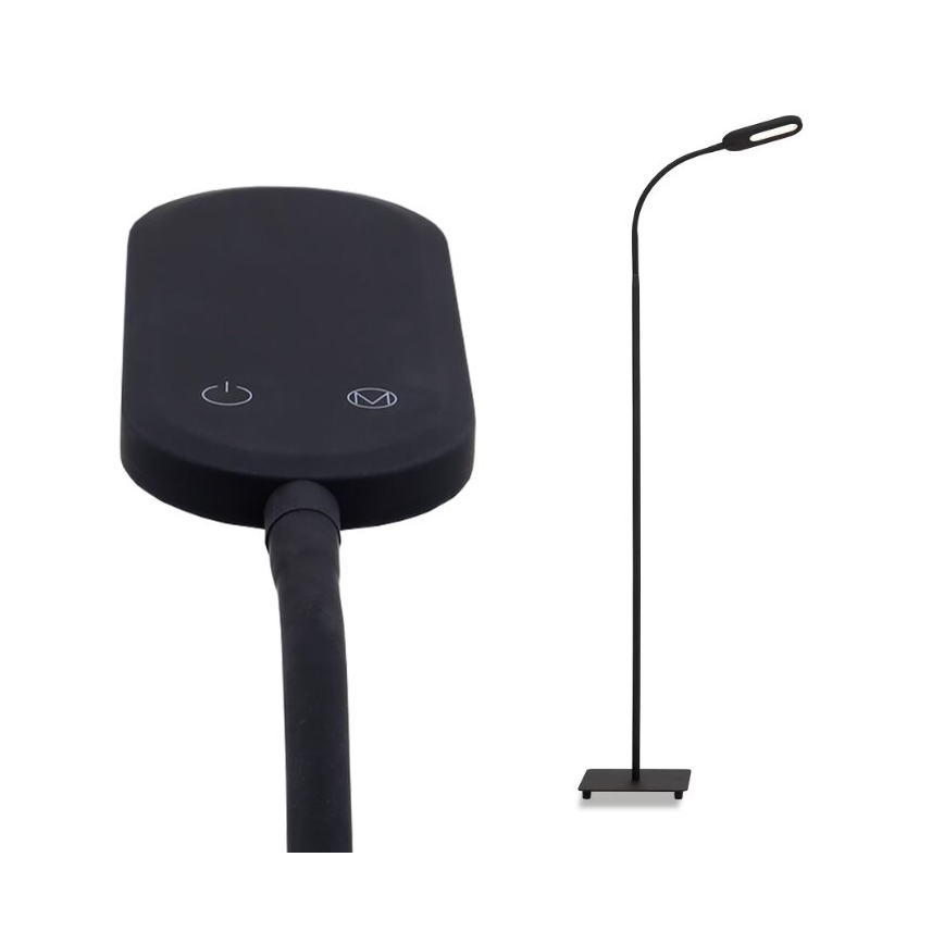 Briloner 1297-015 - Dimmbare, flexible LED-Stehleuchte LED/6,6W/230V 3000K/4000K/6000K