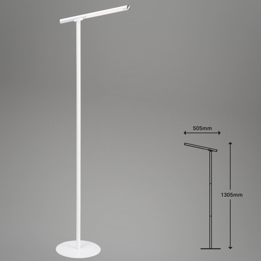 Briloner 1384-016 - Dimmbare LED-Stehleuchte mit Touch-Funktion 2in1 EVERYWHERE LED/2,3W/5V 2000 mAh
