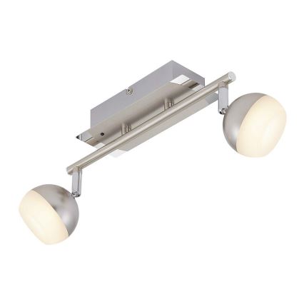 Briloner 2040-022 - LED RGB Dimmbare Spotleuchte 2xLED/3,3W/230V + Fernbedienung