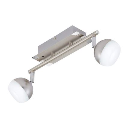 Briloner 2040-022 - LED RGB Dimmbare Spotleuchte 2xLED/3,3W/230V + Fernbedienung