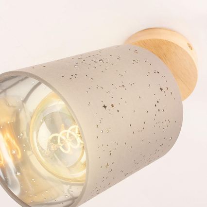 Briloner 2078-011 - Wandstrahler SPOTLIGHT 1xE27/25W/230V beige