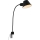 Briloner 2079-015 - Flexible Wandleuchte 1xE27/10W/230V schwarz