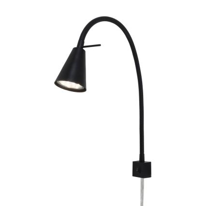 Briloner 2080-015 - LED-Wandlampe COMFORT LIGHT 1xGU10/5W/230V schwarz