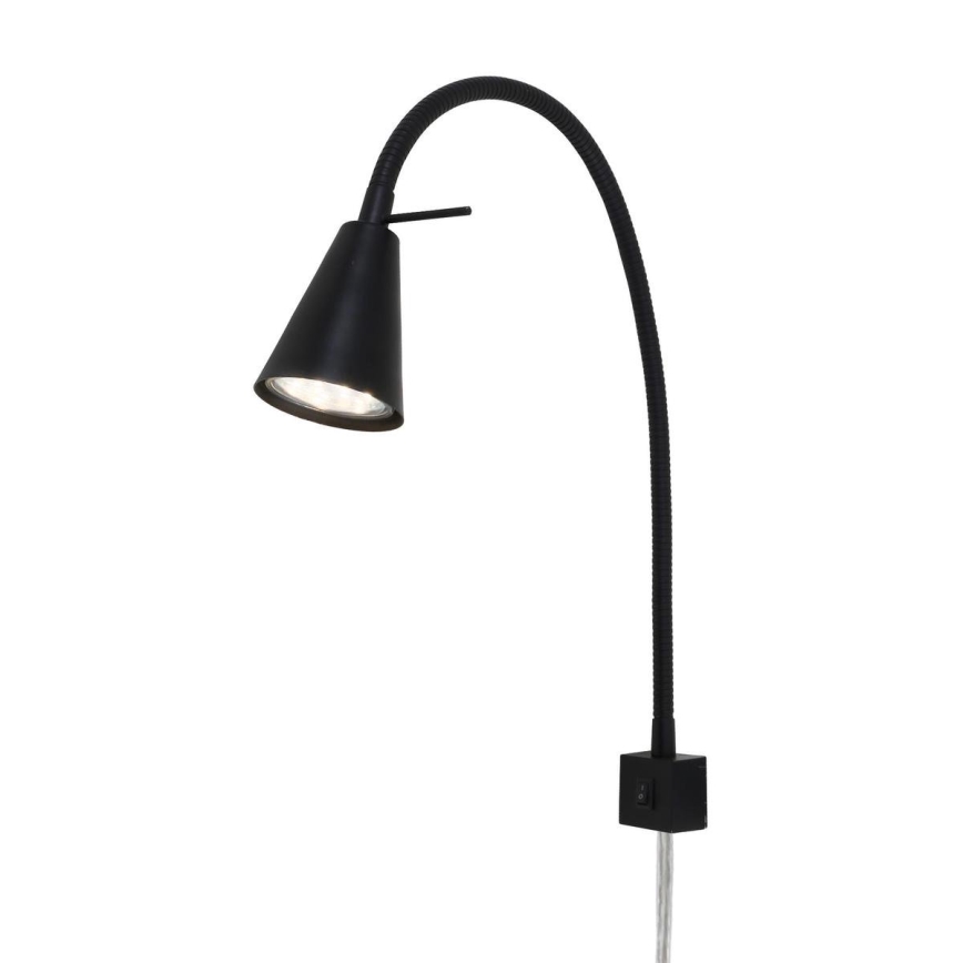 Briloner 2080-015 - LED-Wandlampe COMFORT LIGHT 1xGU10/5W/230V schwarz