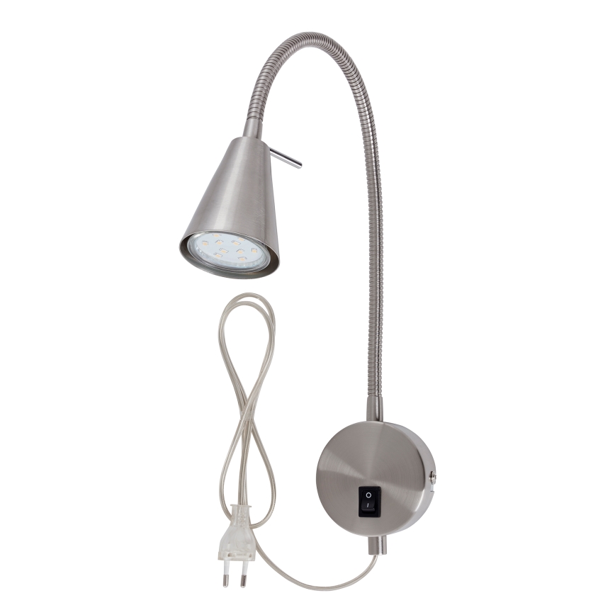 Briloner 2082-012 - LED-Wandlampe COMFORT LIGHT 1xGU10/5W/230V mattes Chrom