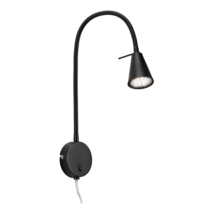 Briloner 2082-015 - LED-Wandlampe COMFORT LIGHT 1xGU10/5W/230V schwarz