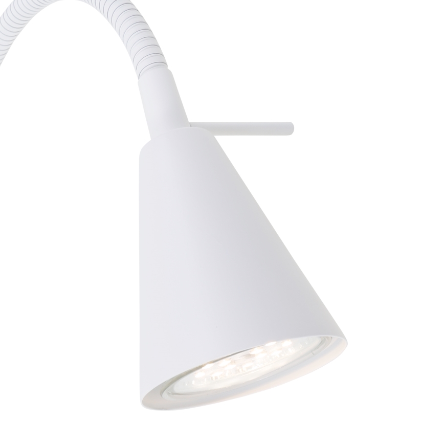 Briloner 2082-016 - LED flexible Wandleuchte COMFORT LIGHT 1xGU10/5W/230V weiß