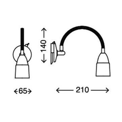 Briloner 2097-018 - LED-Spiegelbeleuchtung SPLASH 1xG9/2,5W/230V