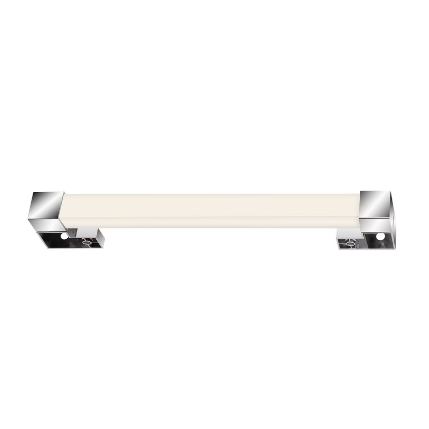 Briloner 2107-018 - LED-Spiegelleuchte, 8 W, 230 V, IP44, 4000 K, 34 cm, glänzender Chrom