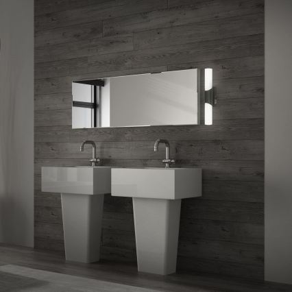 Briloner 2111-015 - LED-Spiegelleuchte für das Badezimmer LED/6,5W/230V 32 cm schwarz